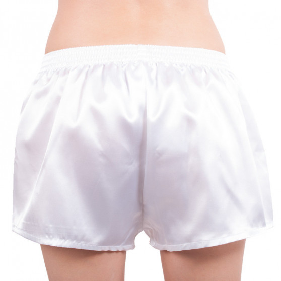 Boxer da donna Styx satin white (L583)