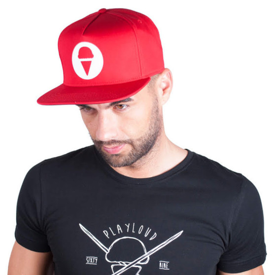 Cappello 69SLAM logo rosso