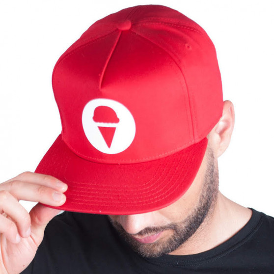 Cappello 69SLAM logo rosso