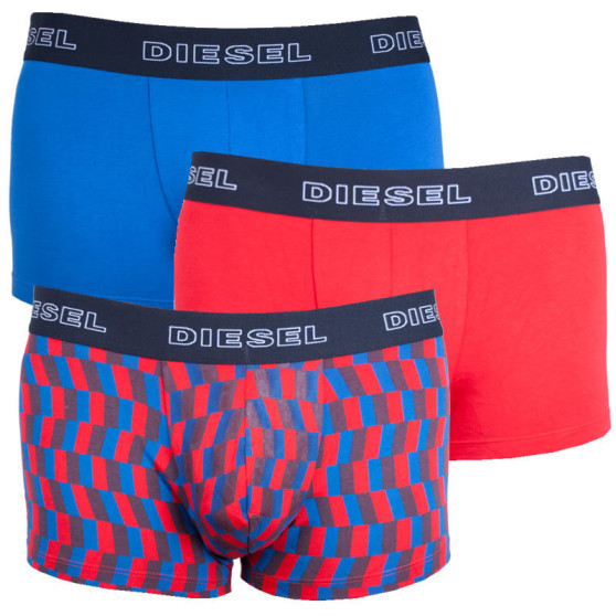 3PACK boxer uomo Diesel multicolore (00SAB2-0BATD-E3959)