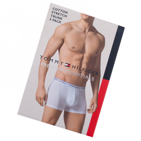 3PACK boxer da uomo Tommy Hilfiger bianco (1U87903842 100)