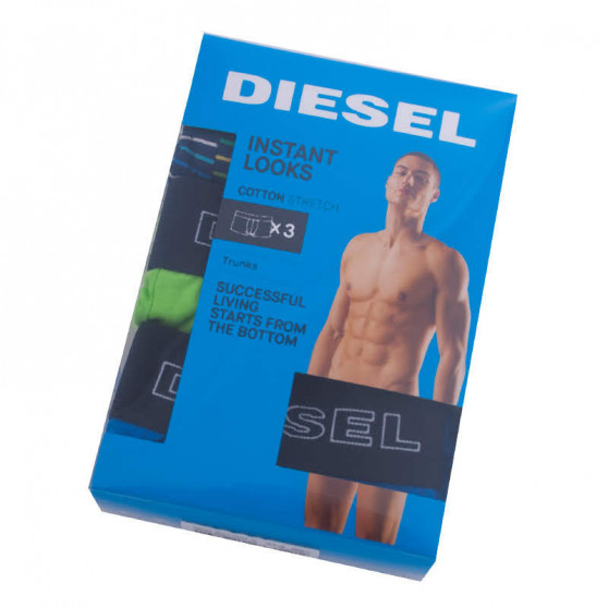 3PACK boxer uomo Diesel multicolore (00SAB2-0CATE-E4029)