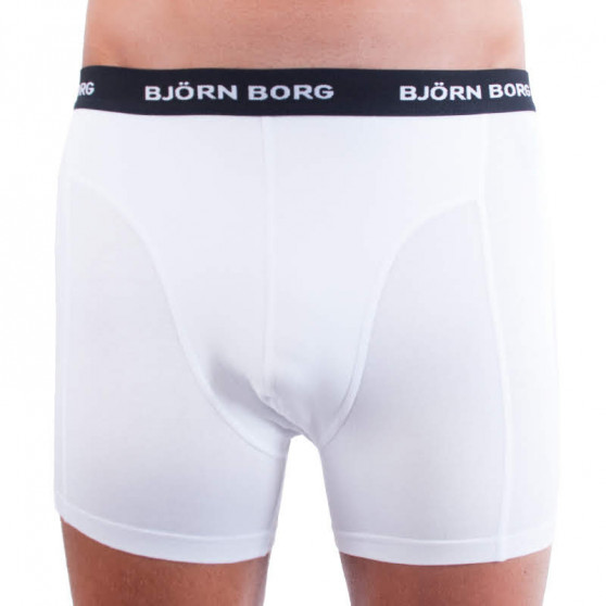 3PACK boxer da uomo Bjorn Borg bianco (9999-1028-00011)