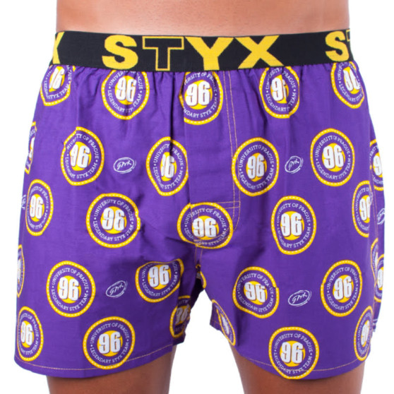 Boxer da uomo Styx arte sport gomma università (B754)