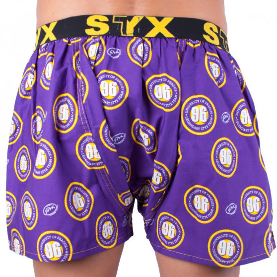 Boxer da uomo Styx arte sport gomma università (B754)