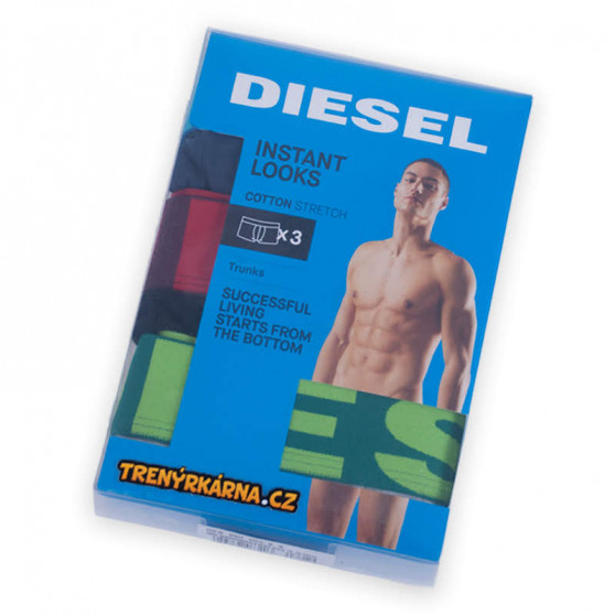 3PACK boxer uomo Diesel multicolore (00SAB2-0GAPG-12)