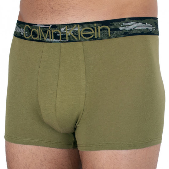 Boxer da uomo Calvin Klein kaki (NB1590A-3XC)