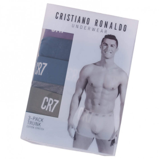 3PACK boxer uomo CR7 multicolore (8100-49-647)