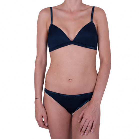 Mutandine da donna Calvin Klein blu scuro (QF4530E-0PP)