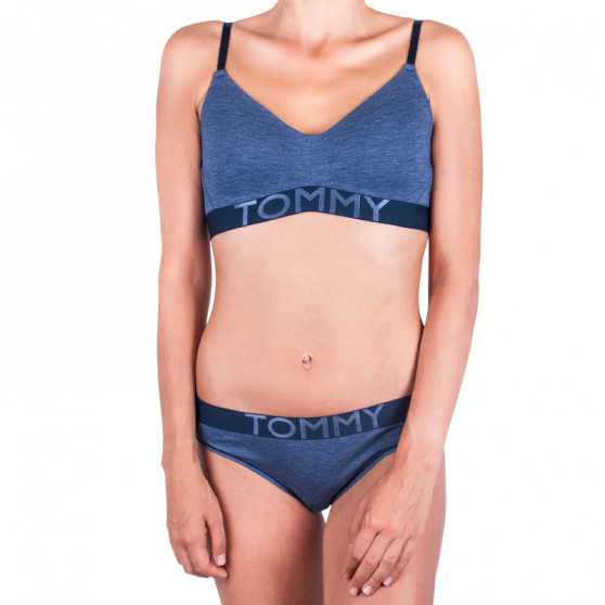 Reggiseno donna Tommy Hilfiger blu (UW0UW01184 416)