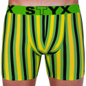 Boxer uomo Styx lungo sportivo elastico multicolore (U865)