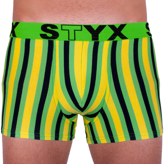 Boxer uomo Styx sport elastico multicolore (G865)