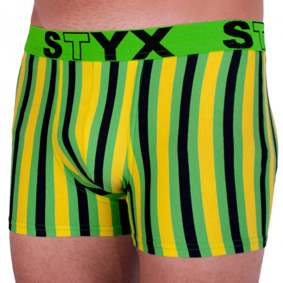 Boxer uomo Styx sport elastico multicolore (G865)