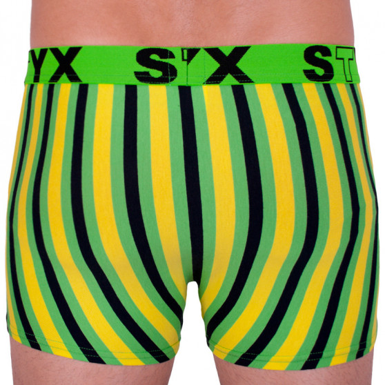 Boxer uomo Styx sport elastico multicolore (G865)