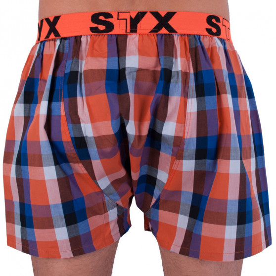 Boxer da uomo Styx sport elastico multicolore (B706)