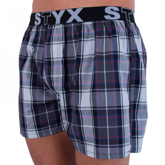 Boxer da uomo Styx sport elastico multicolore (B708)