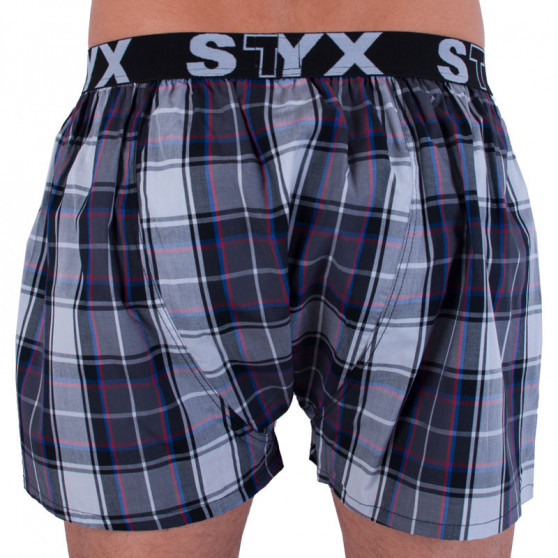 Boxer da uomo Styx sport elastico multicolore (B708)