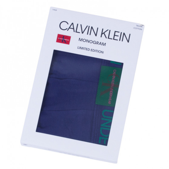 Boxer da uomo Calvin Klein blu (NB1678A-XS6)