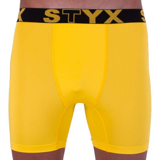 Boxer funzionali da uomo Styx giallo (W963)