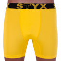 Boxer funzionali da uomo Styx giallo (W963)