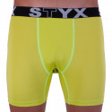 Boxer funzionali da uomo Styx verde (W964)