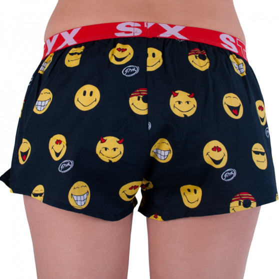 Boxer da donna Styx arte sport smileys gomma (T552)