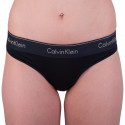 Perizoma da donna Calvin Klein nero (QF5044E-7LN)