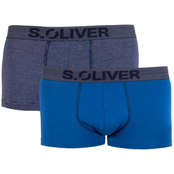 2PACK Boxer da uomo S.Oliver multicolore (26.899.97.4256.17F1)