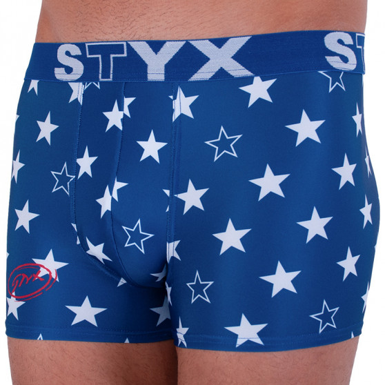 Boxer da uomo Styx arte sport stelle di gomma (G658)