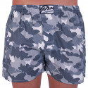 Boxer da uomo Styx art classic rubber grey camouflage (A656)