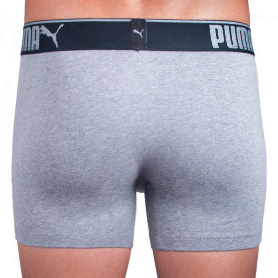 3PACK boxer uomo Puma grigio (681030001 032)