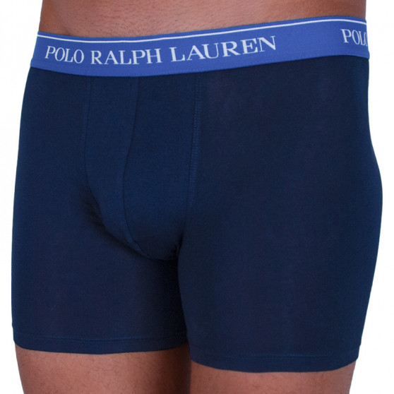 3PACK boxer uomo Ralph Lauren blu scuro (714713772004)