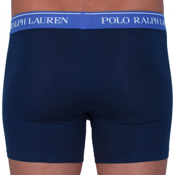 3PACK boxer uomo Ralph Lauren blu scuro (714713772004)