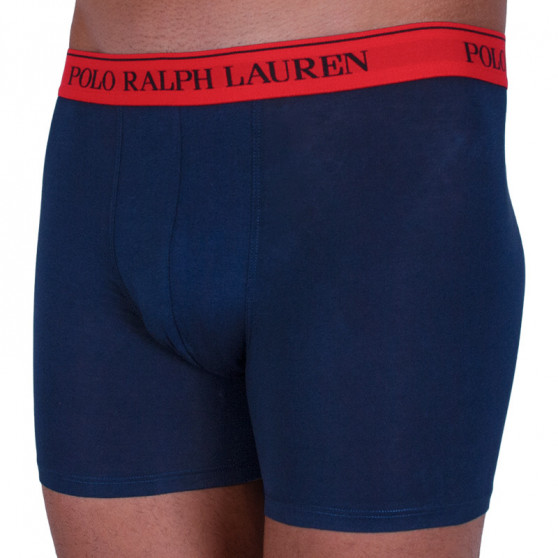 3PACK boxer uomo Ralph Lauren blu scuro (714713772004)