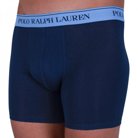 3PACK boxer uomo Ralph Lauren blu scuro (714713772004)