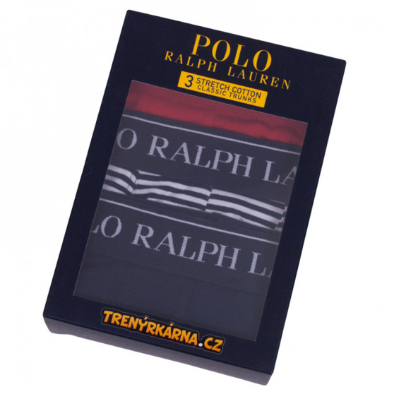 3PACK boxer uomo Ralph Lauren multicolore (714662050008)