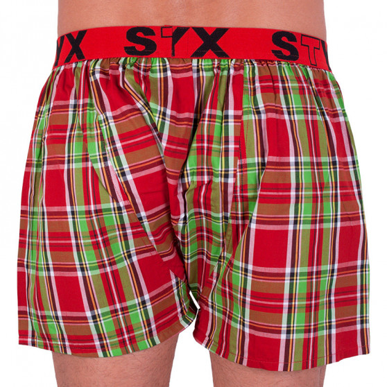 Boxer da uomo Styx sport elastico multicolore (B624)