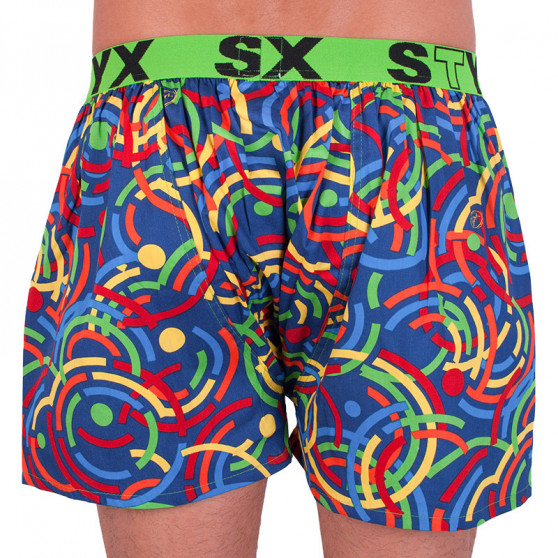 Boxer da uomo Styx art sport gomma colorata (B659)