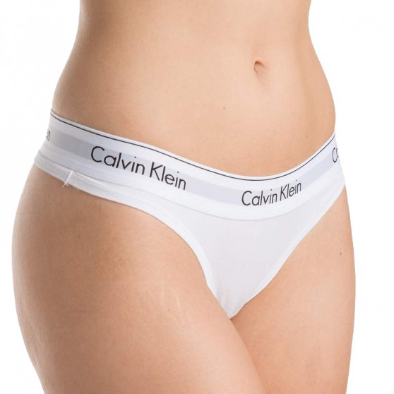 Perizoma donna Calvin Klein bianco (QF5117E-100)