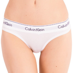 Perizoma donna Calvin Klein bianco (QF5117E-100)