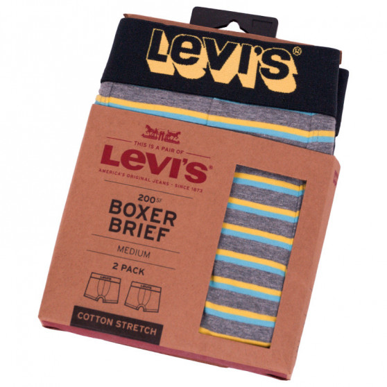 2PACK boxer uomo Levis multicolore (995004001 758)