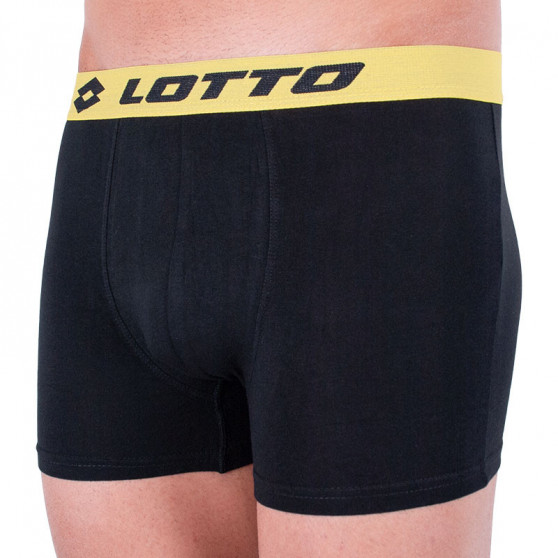 Boxer da uomo Lotto nero e giallo (30.51.02.18d)