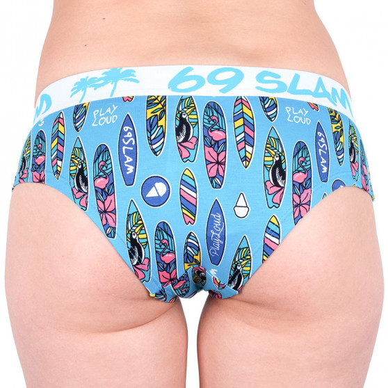 Mutandine donna 69SLAM boxer bambù surfboard blu