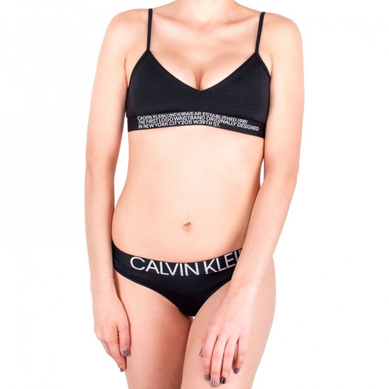 Mutandine da donna Calvin Klein nero (QF5183-001)