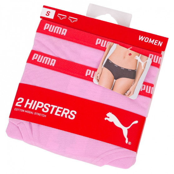 2PACK mutandine da donna Puma rosa (573009001 424)