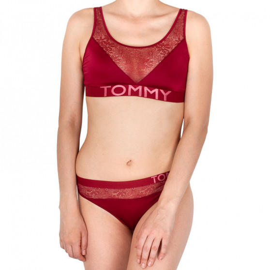 Reggiseno donna Tommy Hilfiger rosso (UW0UW01578 647)