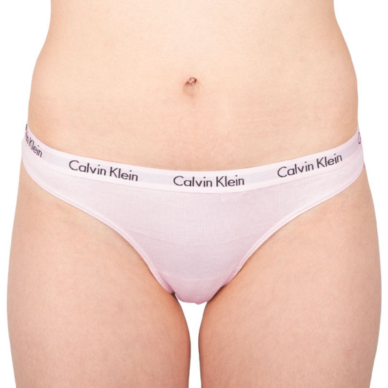 Perizoma da donna Calvin Klein rosa (D1617E-2NT)