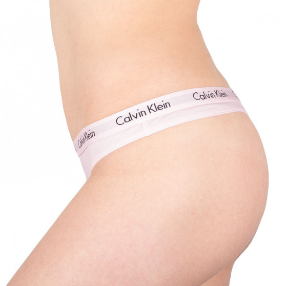 Perizoma da donna Calvin Klein rosa (D1617E-2NT)