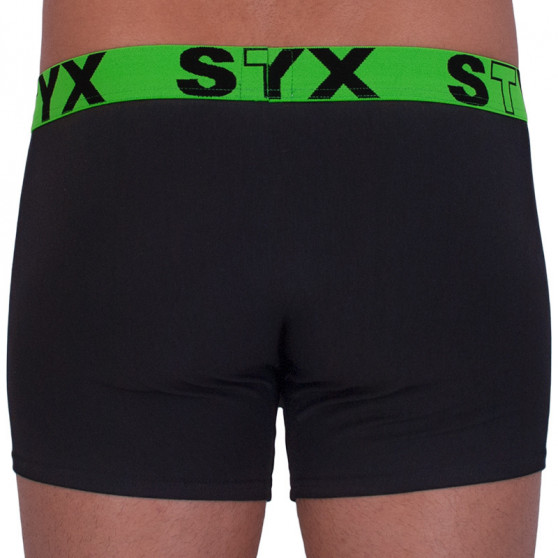 Boxer uomo Styx sport elastico nero (G965)