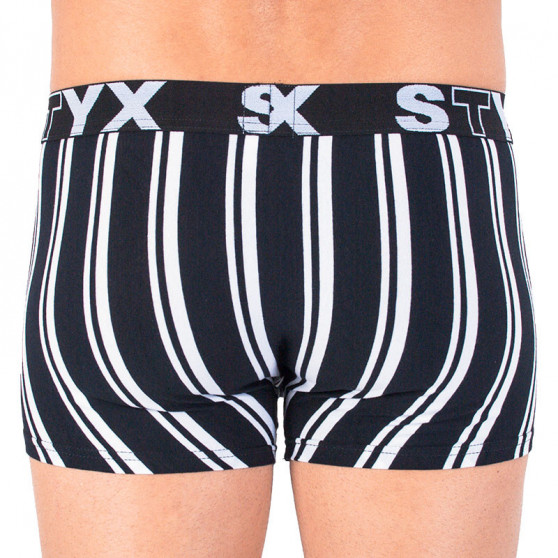 Boxer uomo Styx sport elastico multicolore (G763)